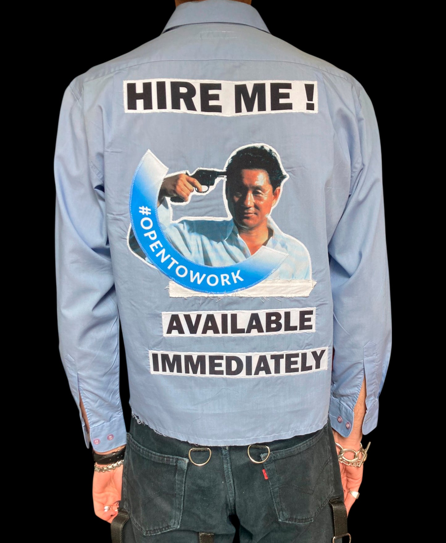 1OF1 BLUE CORPORATE SHIRT - MEDIUM
