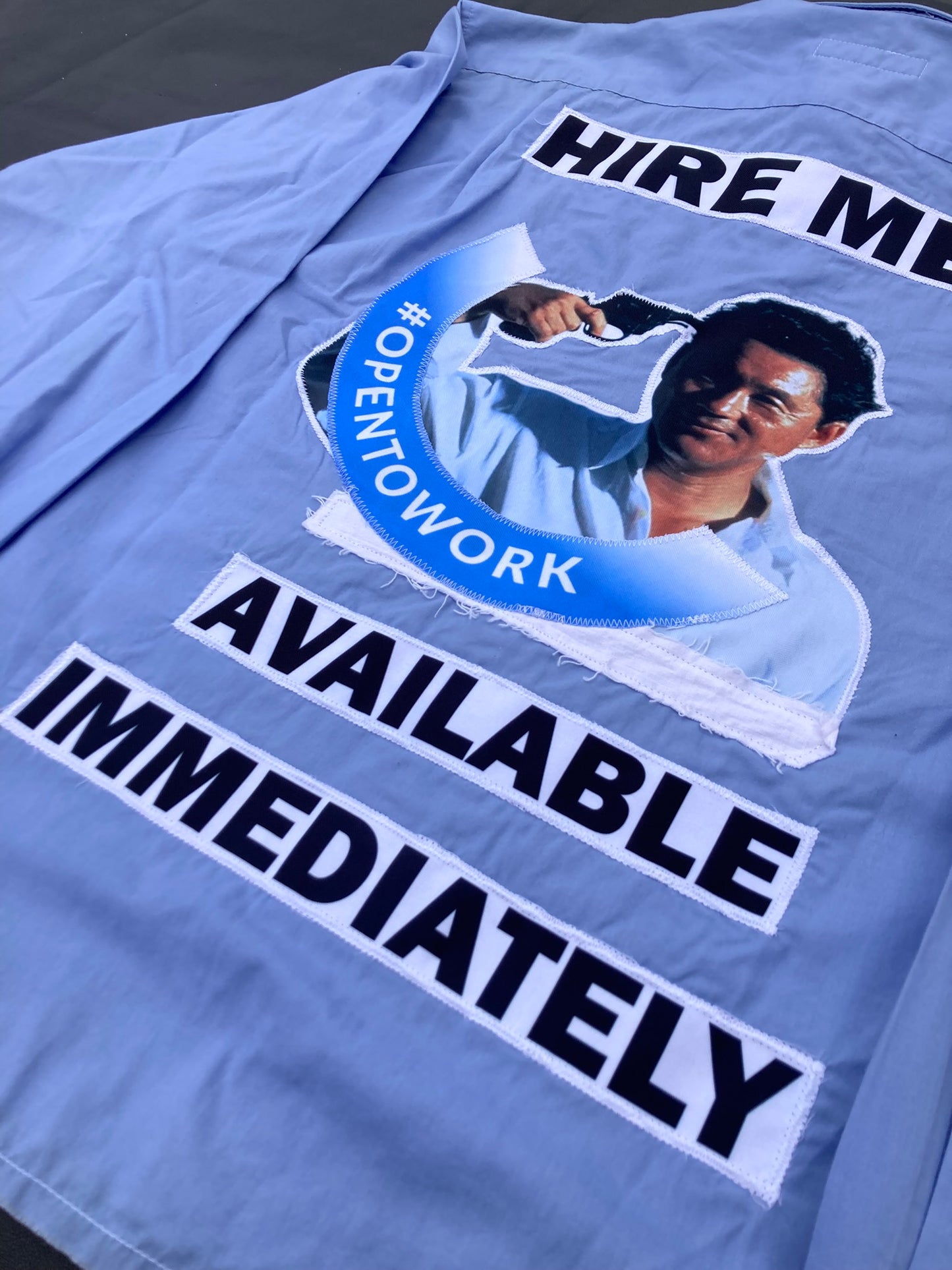1OF1 BLUE CORPORATE SHIRT - MEDIUM