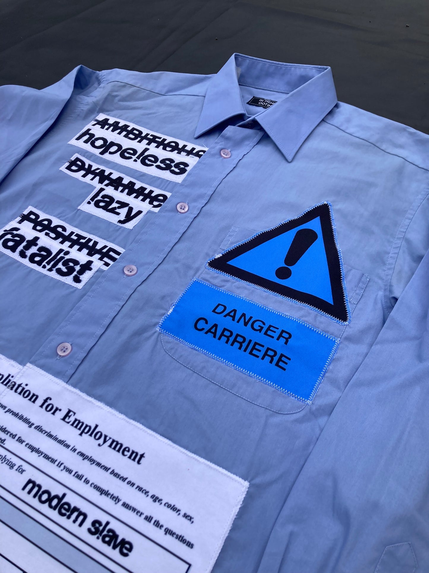 1OF1 BLUE CORPORATE SHIRT - MEDIUM