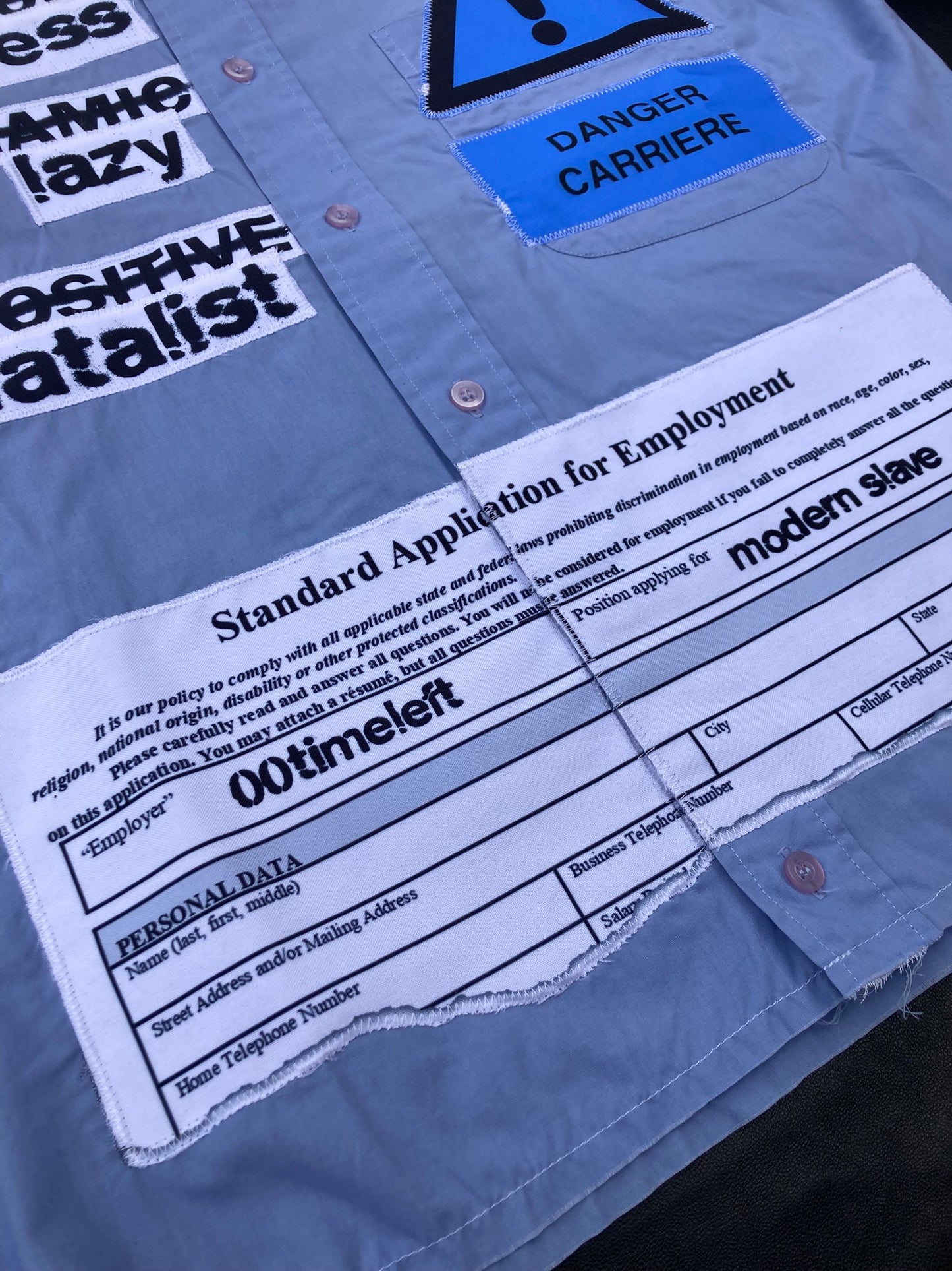1OF1 BLUE CORPORATE SHIRT - MEDIUM