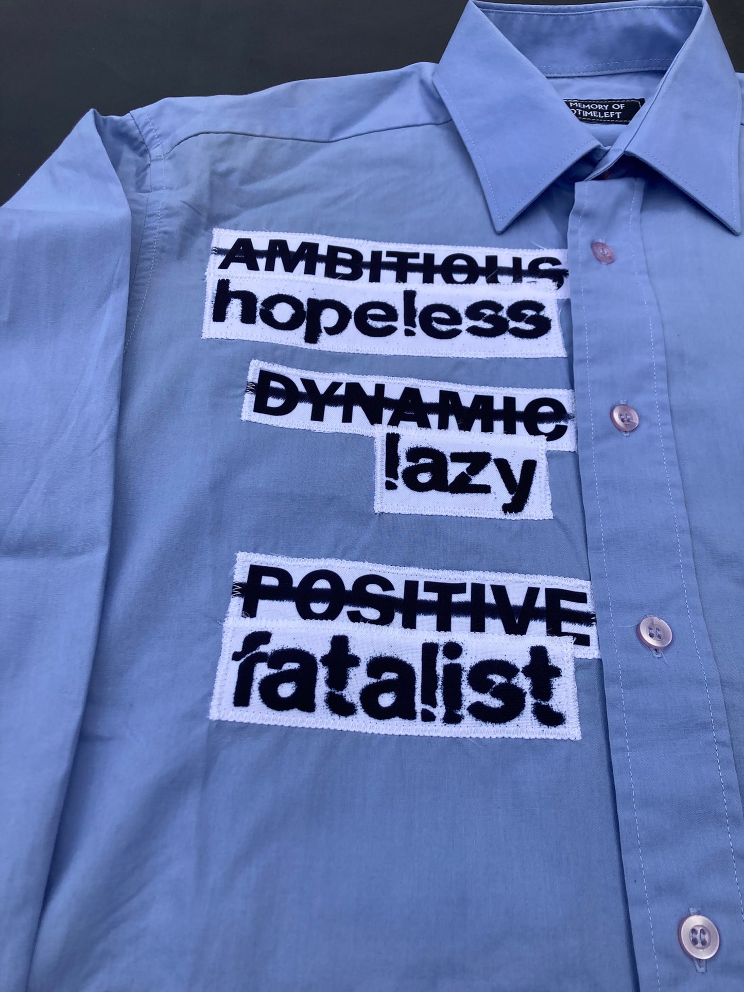 1OF1 BLUE CORPORATE SHIRT - MEDIUM