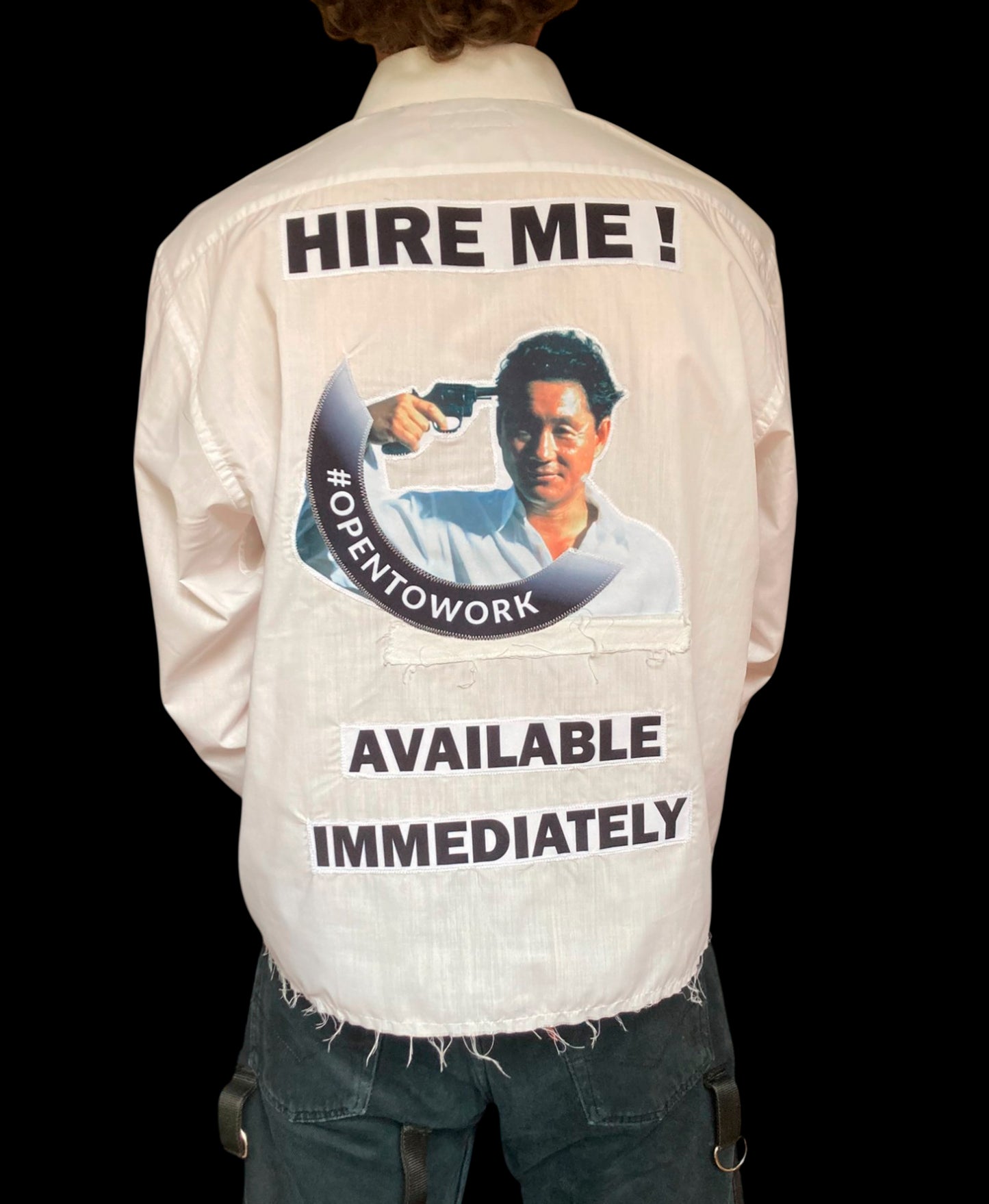 1OF1 WHITE CORPORATE SHIRT - L/XL