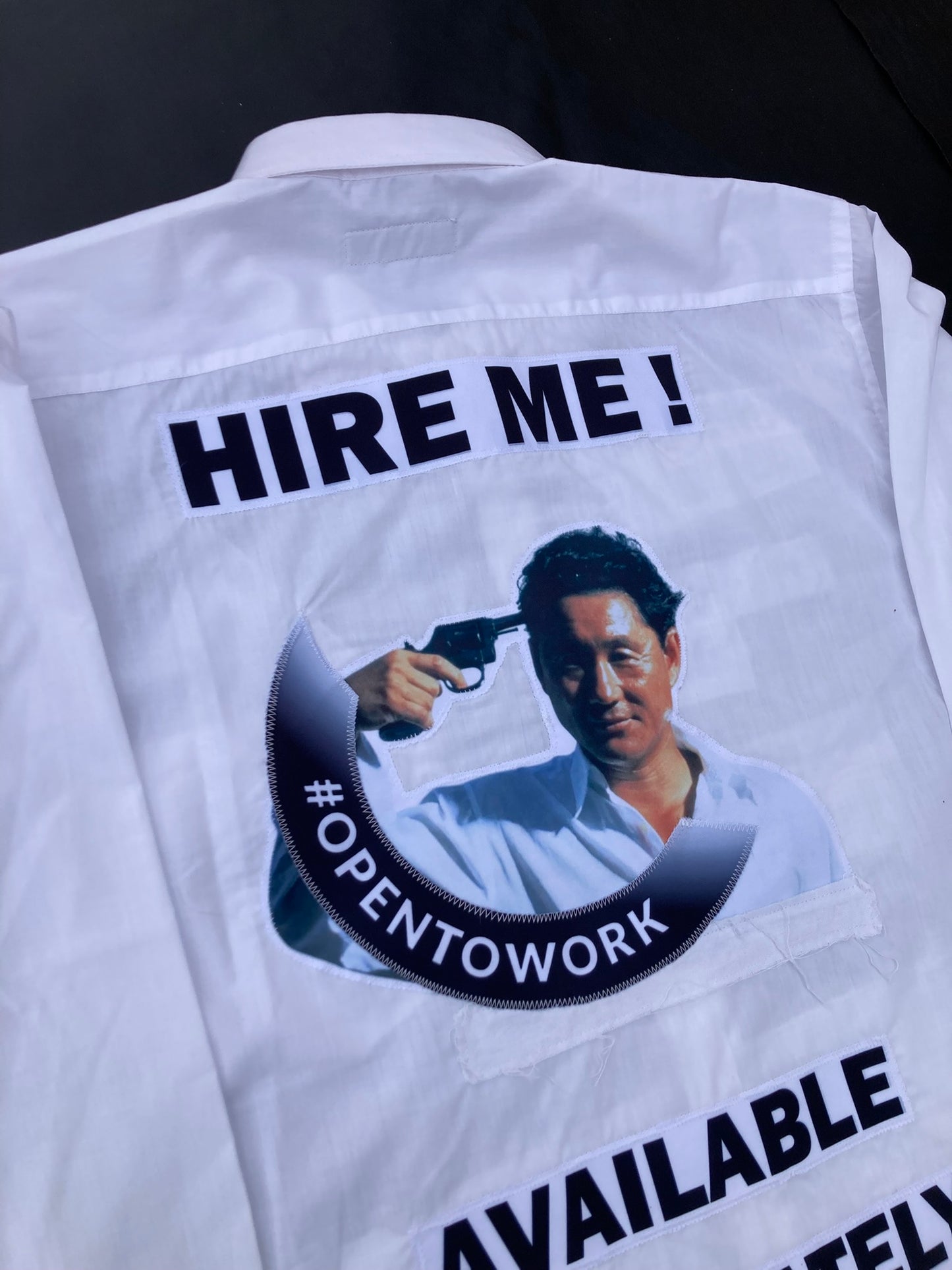 1OF1 WHITE CORPORATE SHIRT - L/XL