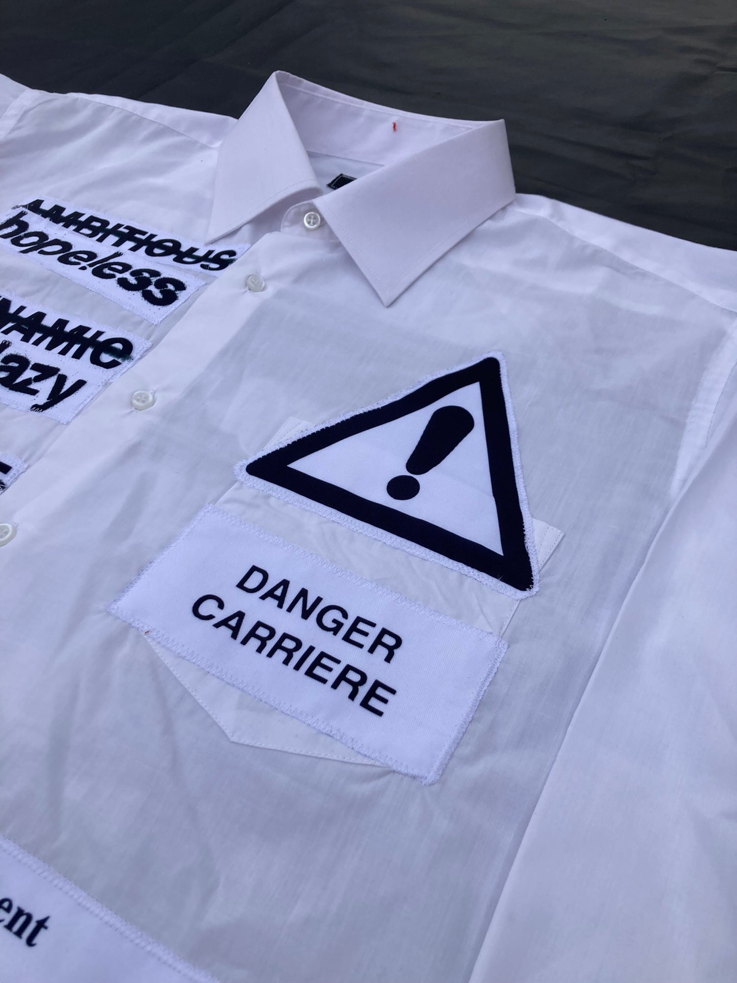 1OF1 WHITE CORPORATE SHIRT - L/XL
