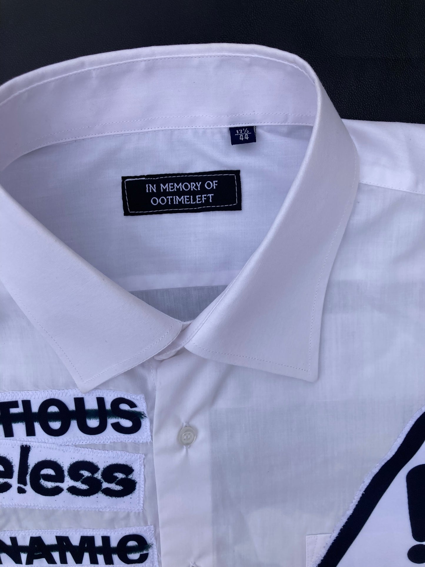 1OF1 WHITE CORPORATE SHIRT - L/XL