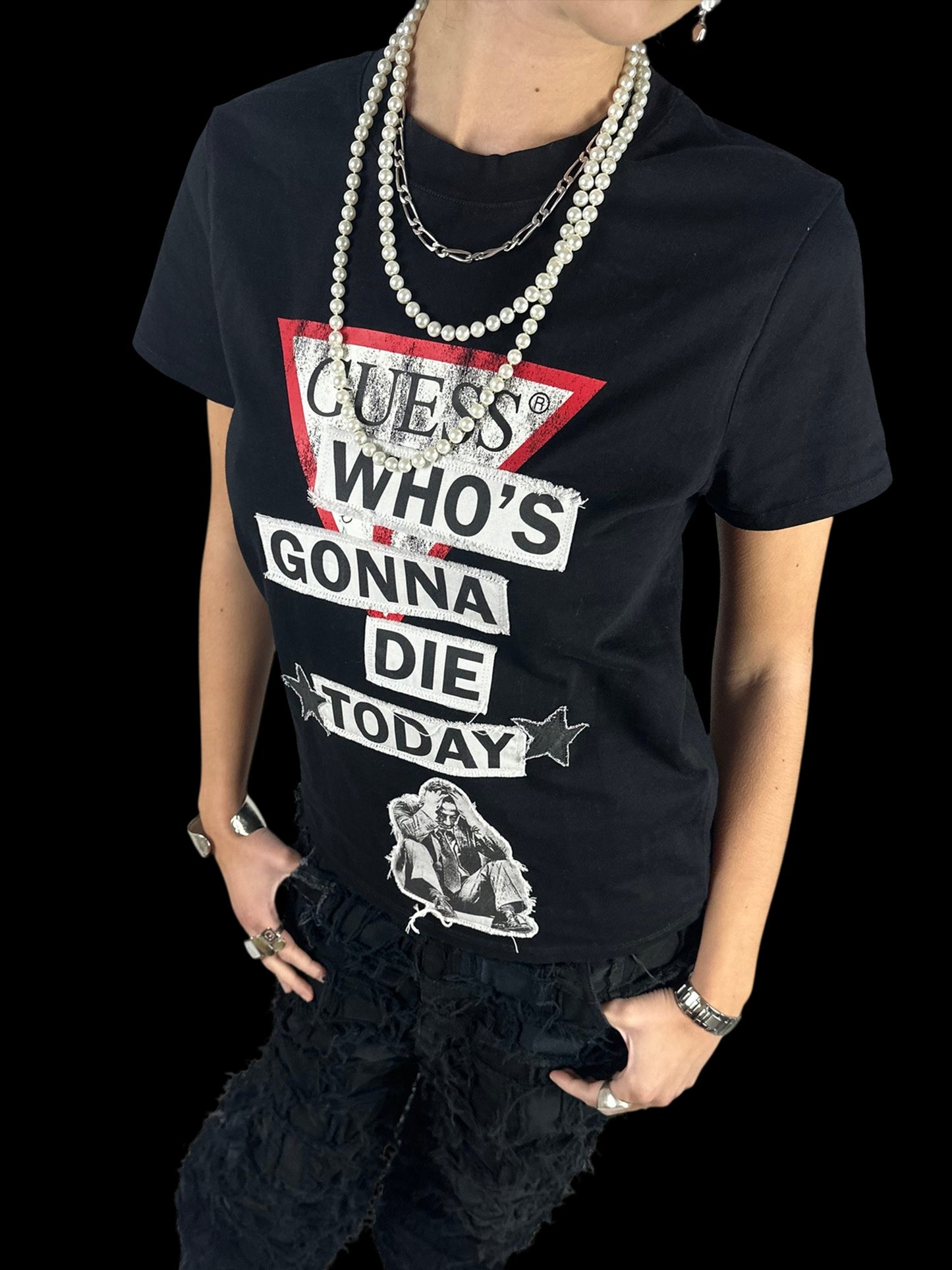 GUESS WHO D!E TODAY T-SHIRT