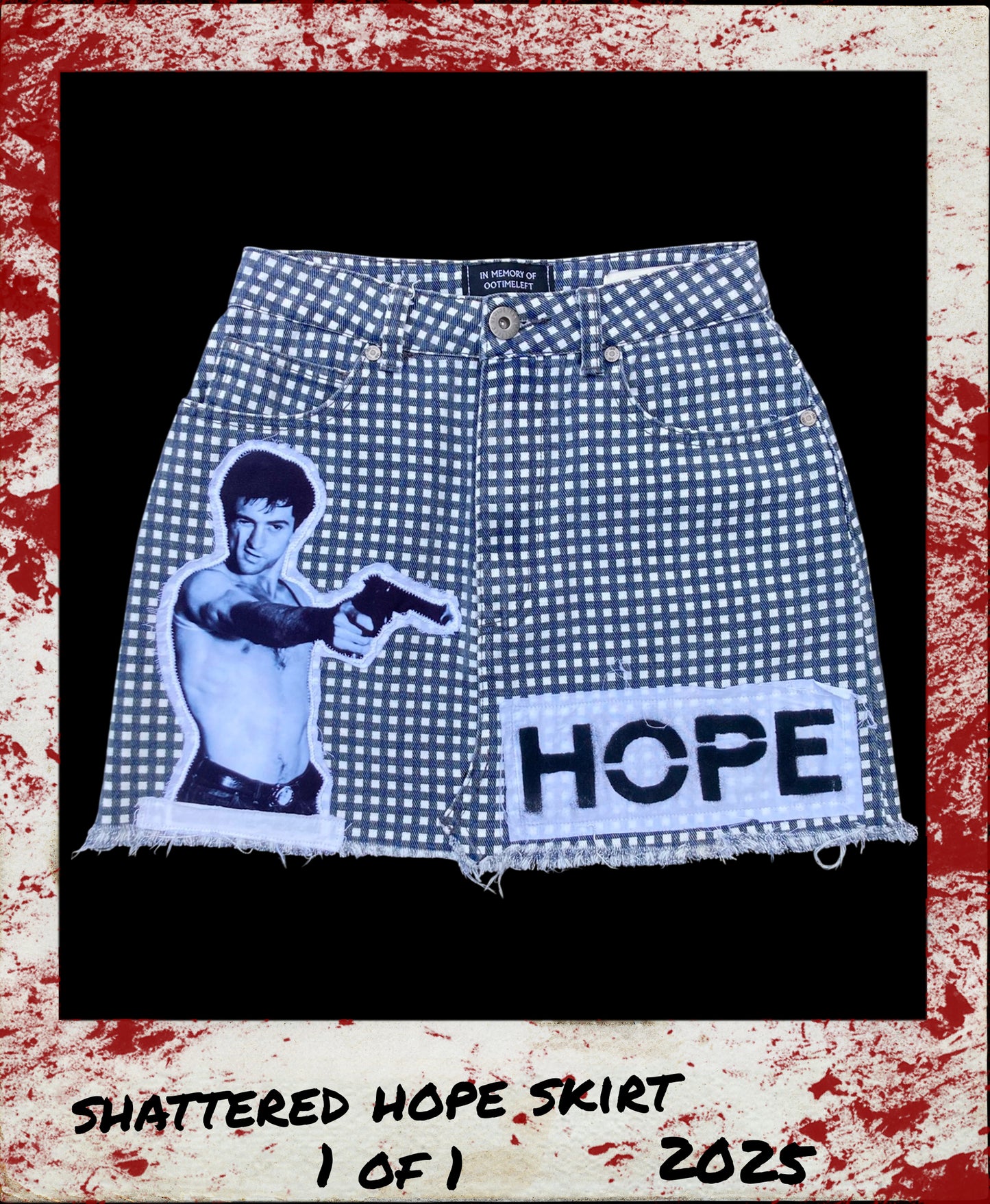1OF1 SHATTERED HOPE SKIRT - W26