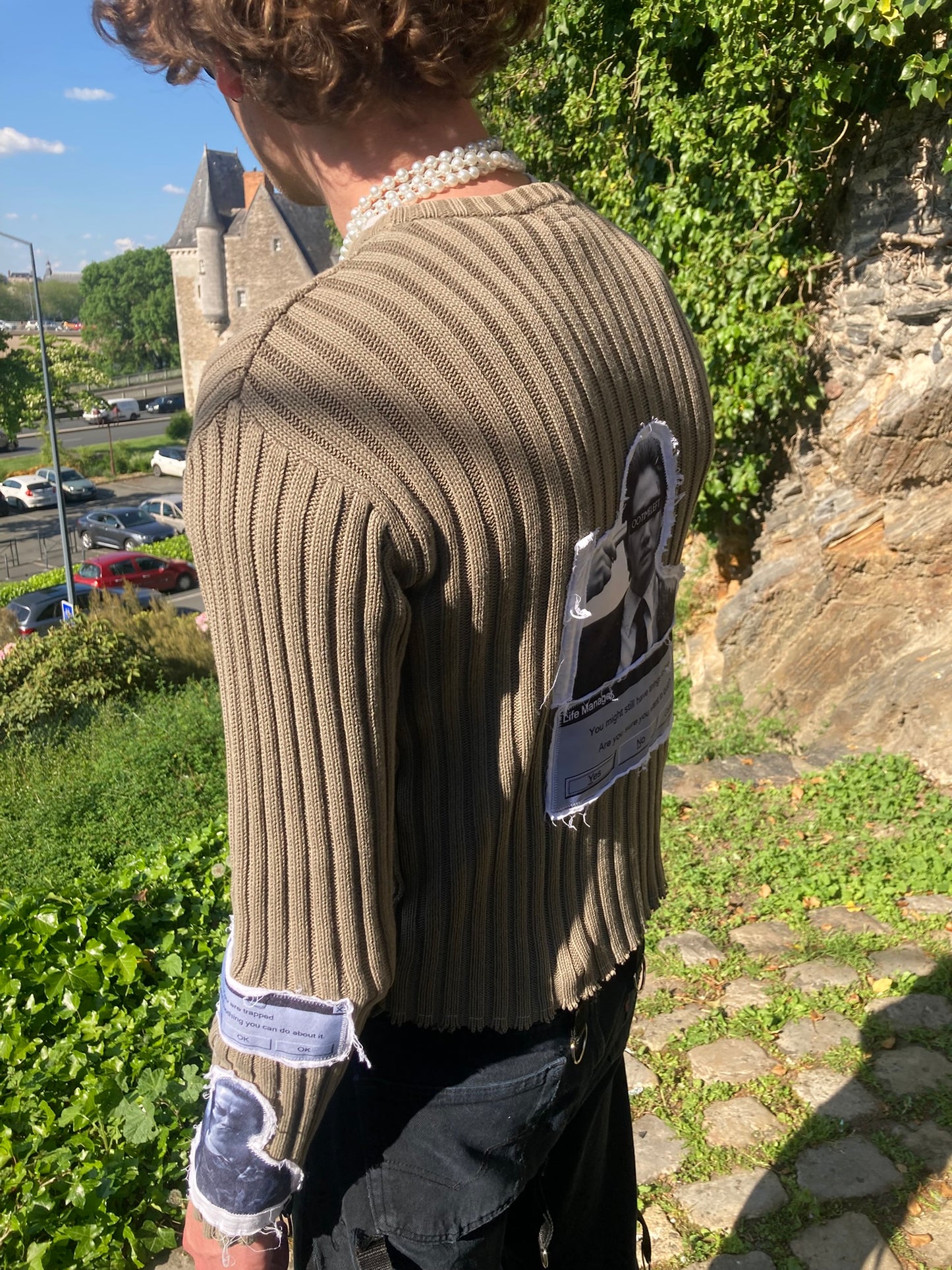 1OF1 SHATTERED HOPE SWEATER - SMALL