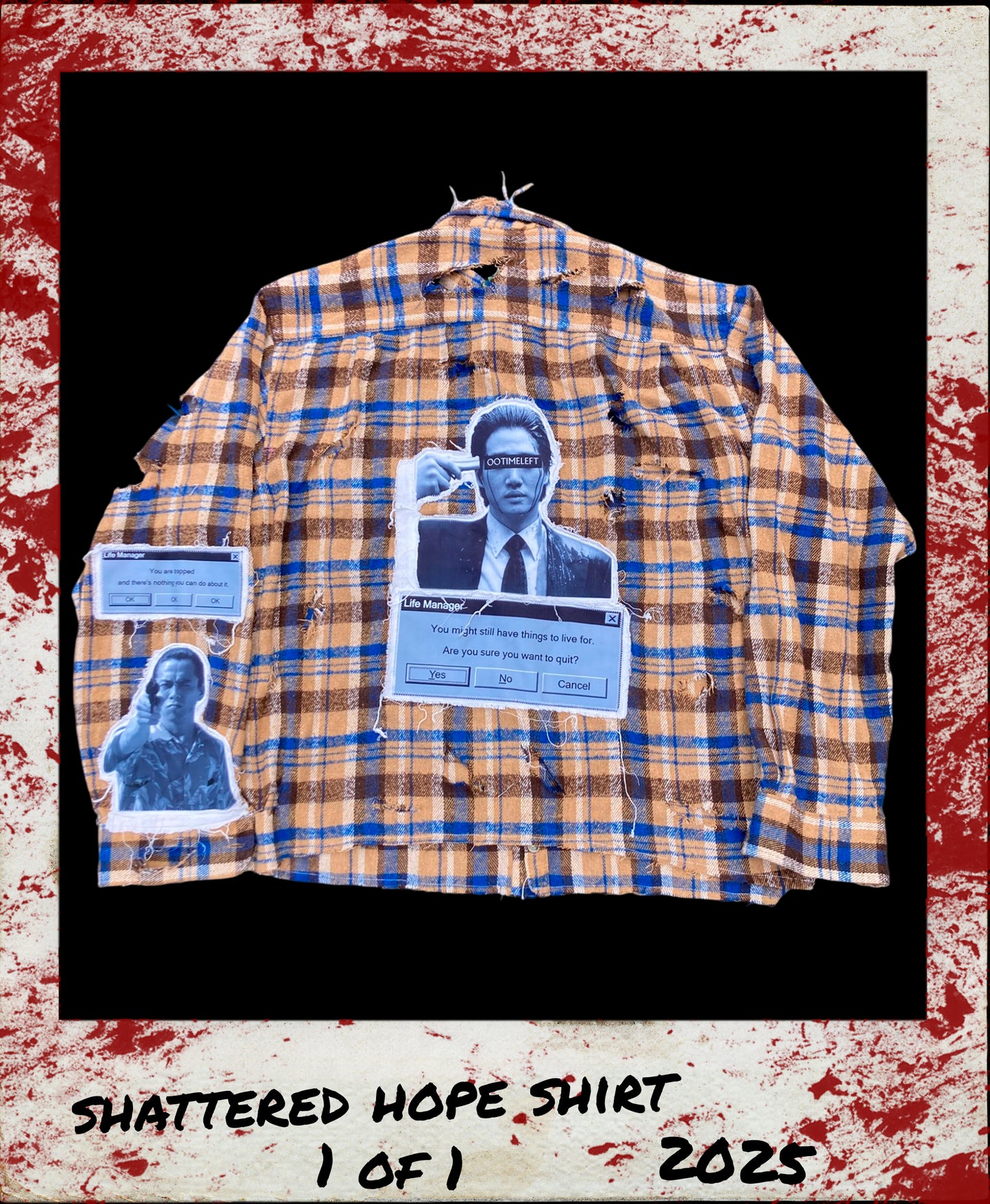 1OF1 SHATTERED HOPE SHIRT - XLARGE