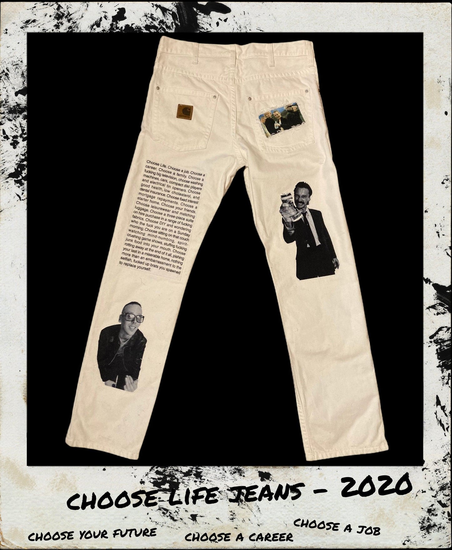 CHOOSE LIFE PANTS