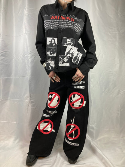 RUSSIAN ROULETTE BOXY SHIRT 1OF1