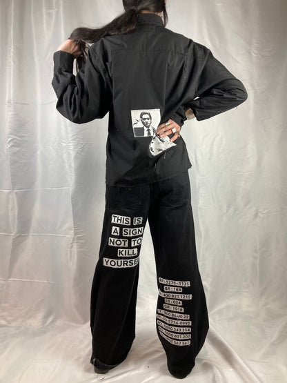 RUSSIAN ROULETTE BOXY SHIRT 1OF1