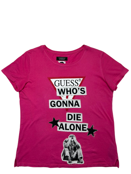 GUESS WHO D!E ALONE T-SHIRT