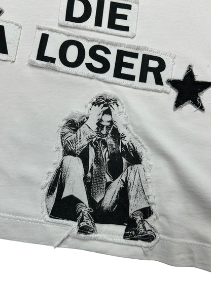 GUESS WHO D!E A LOSER T-SHIRT