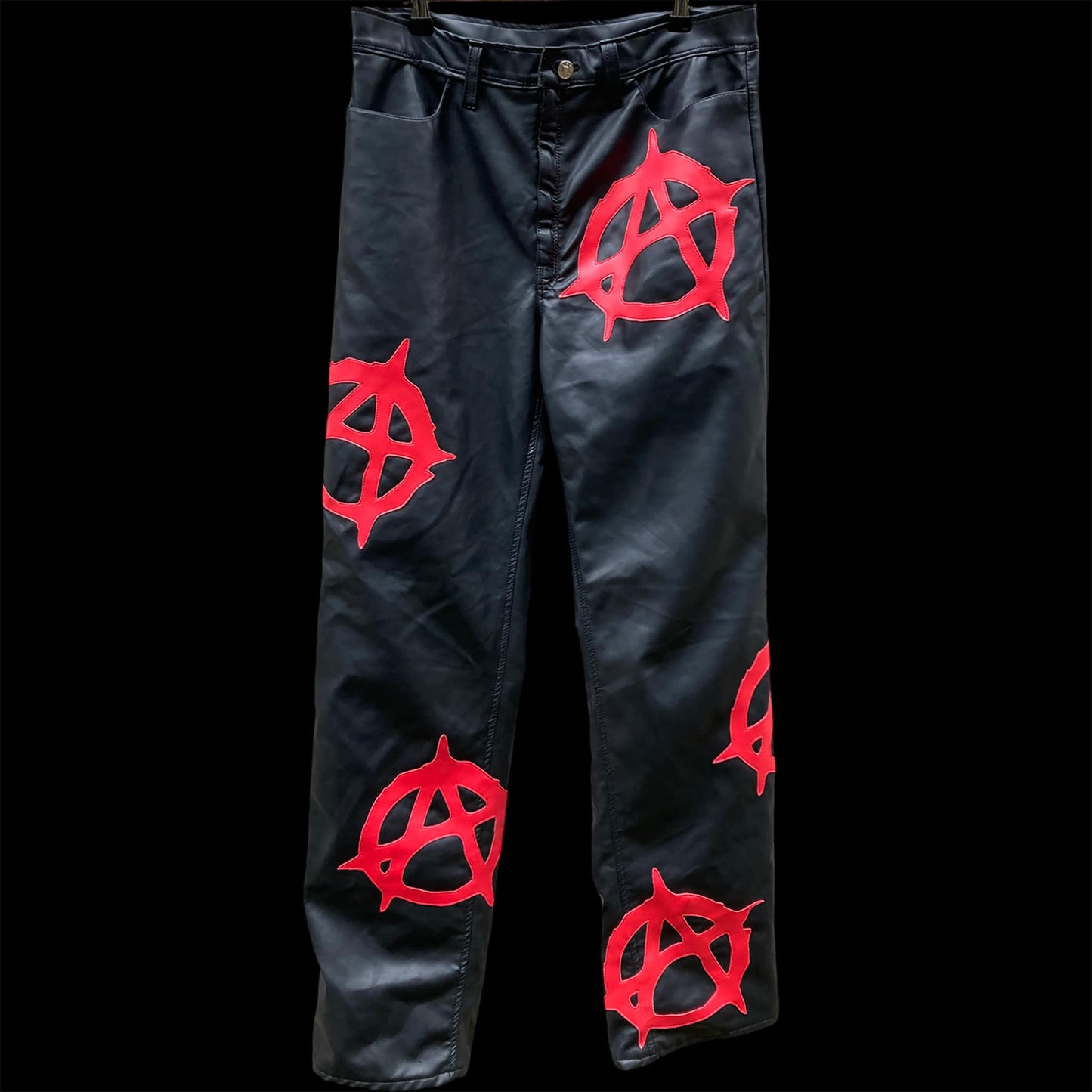 ANARCHY PLEATHER PANTS