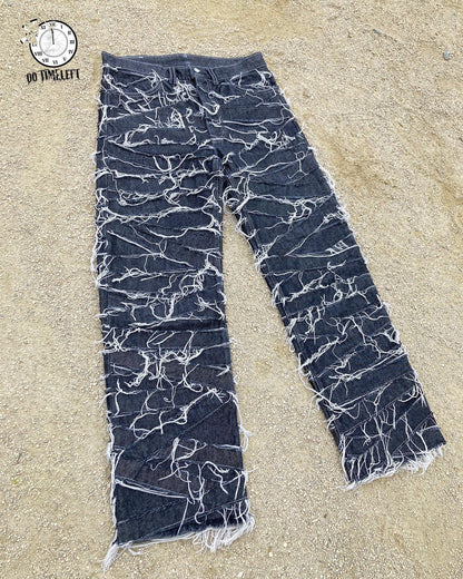 Front view of the Cobweb jeans