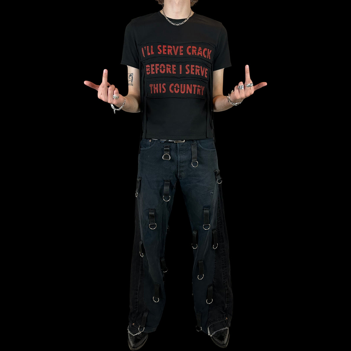 CRACK FIRST T-SHIRT
