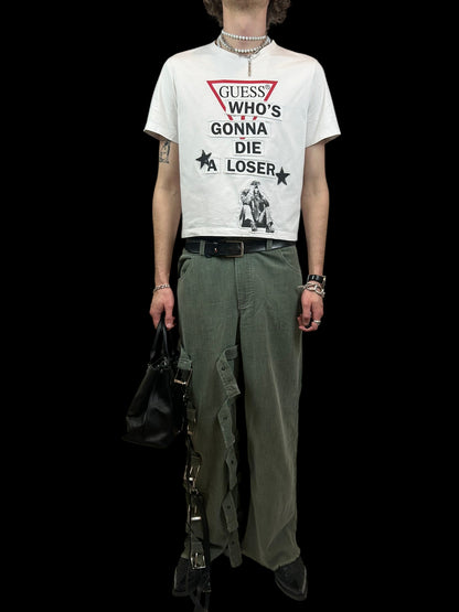 GUESS WHO D!E A LOSER T-SHIRT
