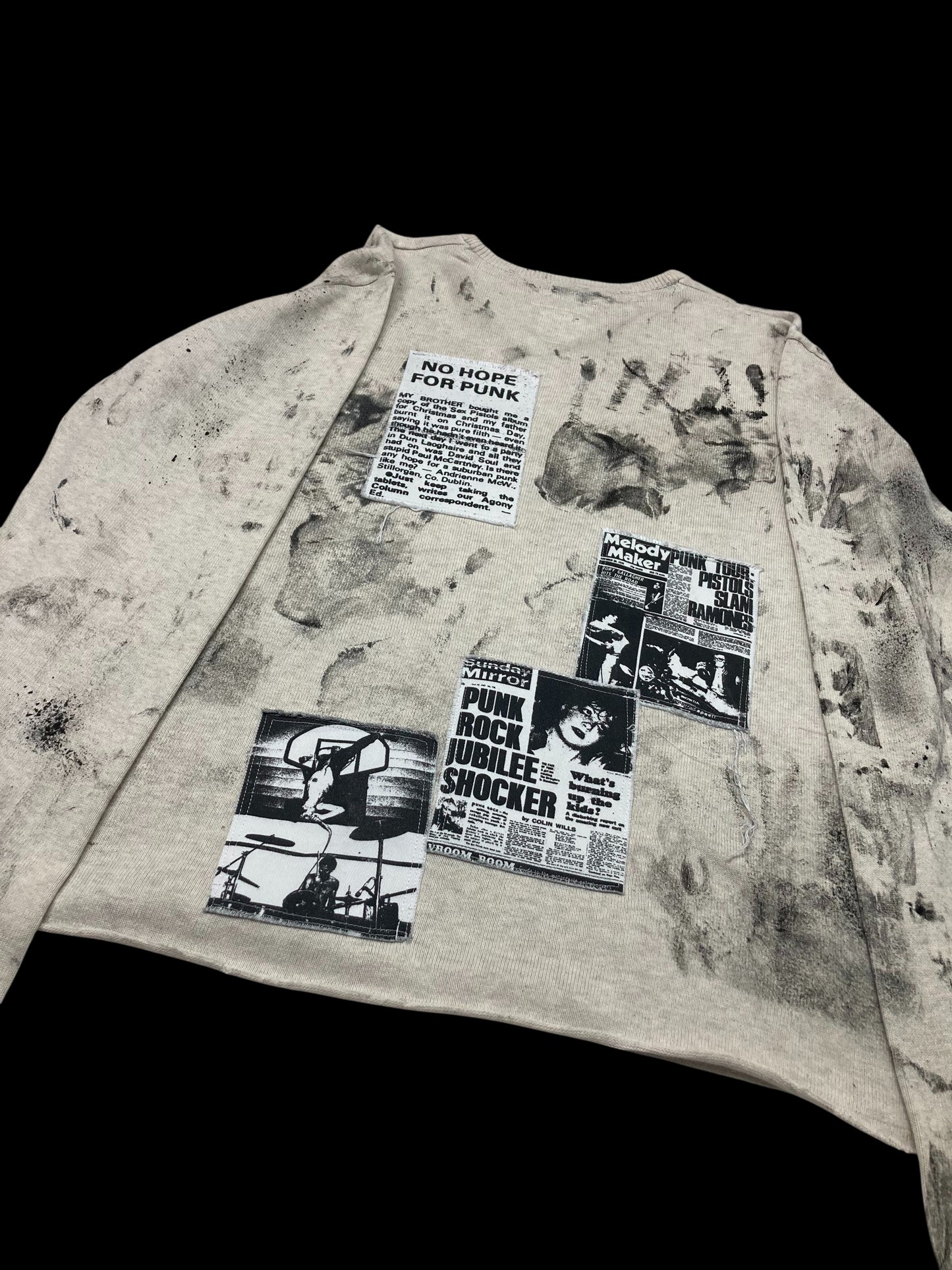 PUNK = DANGER KNIT JUMPER 1OF1