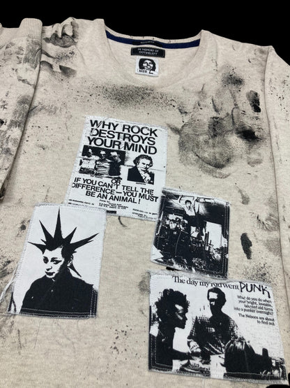 PUNK = DANGER KNIT JUMPER 1OF1