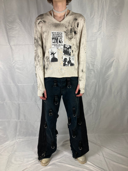 PUNK = DANGER KNIT JUMPER 1OF1