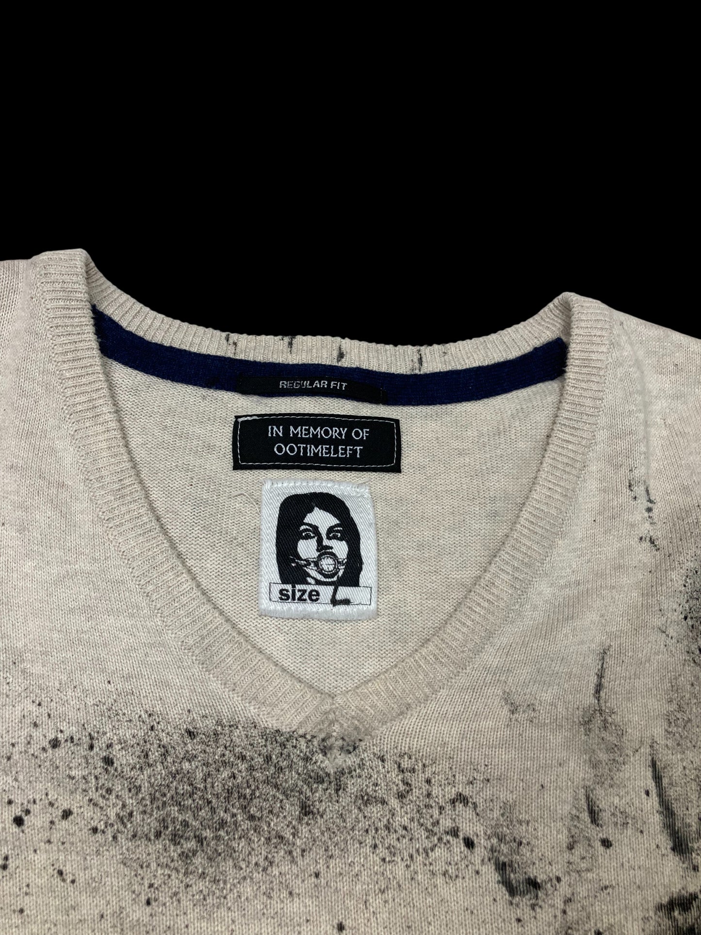 PUNK = DANGER KNIT JUMPER 1OF1