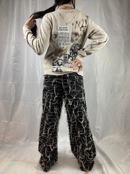 PUNK = DANGER KNIT JUMPER 1OF1