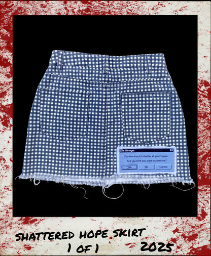 1OF1 SHATTERED HOPE SKIRT - W26
