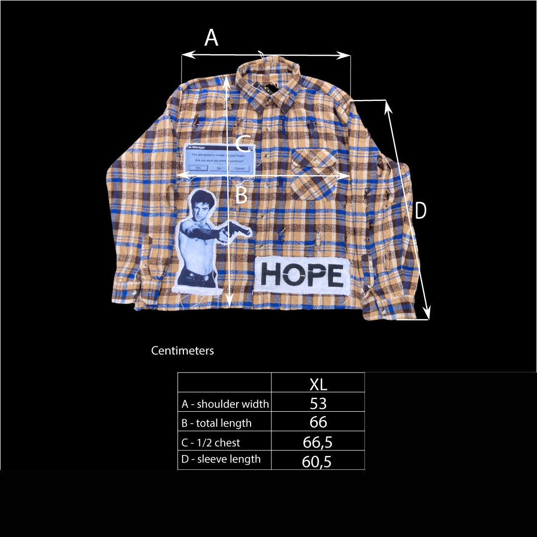 1OF1 SHATTERED HOPE SHIRT - XLARGE