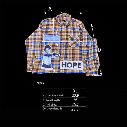 1OF1 SHATTERED HOPE SHIRT - XLARGE