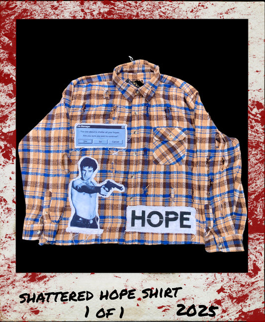 1OF1 SHATTERED HOPE SHIRT - XLARGE